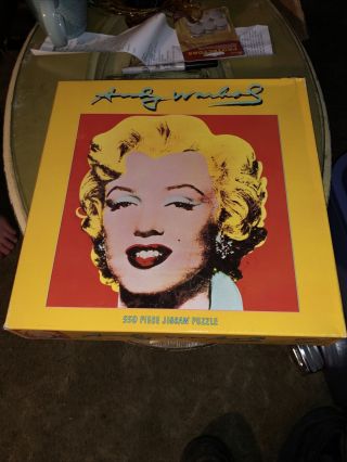 Andy Warhol Shot Red 1964 Marilyn Monroe 550 Piece Puzzle 20 " X 20 " 1998