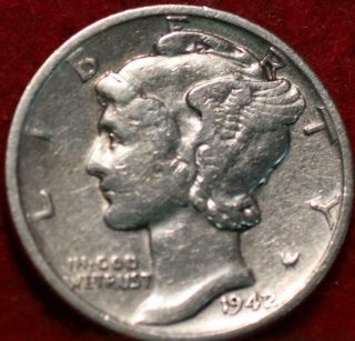 1942/41 Philadelphia Silver Mercury Dime