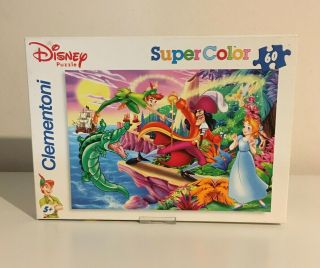 Walt Disney Peter Pan 60 Piece Colour Clementoni Kids Jigsaw Puzzle