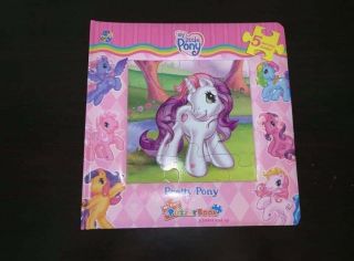 My Little Pony Puzzle Book With 5 Puzzles