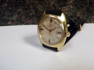 Wittnauer Swiss (g.  P) Vintage Mens Date Wristwatch (l@@k)