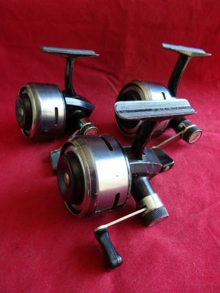 3x Vintage Abu 506 Closed Face Match Fishing Reels In As Found