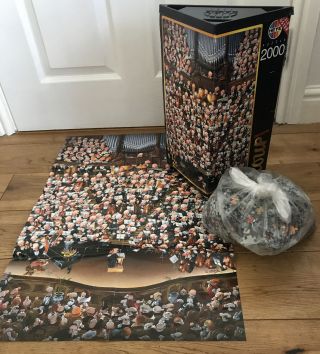 2000 Piece Jigsaw Puzzle By Heye & Artist Loup Orchestra Comic Cartoon - Complete