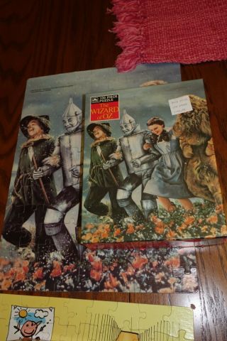 Vintage 1988 100 Pc Jigsaw Puzzle 4605 - 49 The Wizard Of Oz Complete