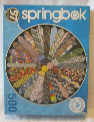 Springbok 500 Piece Circular Jigsaw Puzzle It 