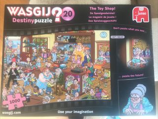 Wasgij Puzzle,  1000 Pc,  Destiny No.  20,  The Toy Shop Complete