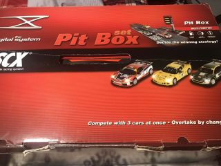 Scx Digital System Nascar The Pit Box Set Is Complete.  Wow Wow