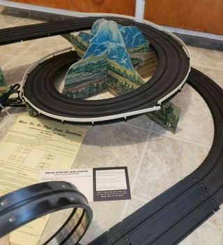 Marx Penneys Ho Road Race Special Double Loop Mountain Layout Race Track Slot 5