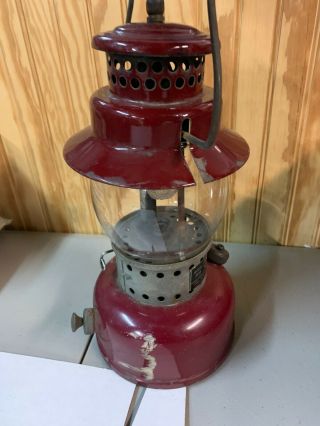 Vintage Agm Model 3016 American Gas Machine Single Mantel Lantern Estate