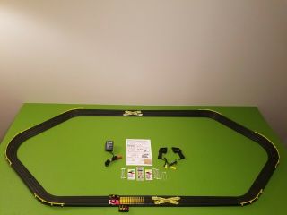 Tyco Ho 3 In 1 Days Of Thunder Big Banked Oval Slot Car Race Track Set Complete