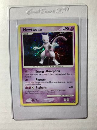 Mewtwo 9/100 Rare Holo,  Majestic Dawn 2008 Pokémon Card