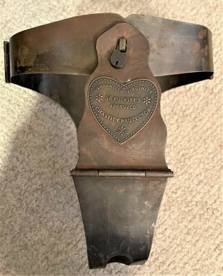 Antique Vintage Dr.  Polasky’s Approved Chastity Protector Belt Virginity