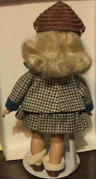 Vintage Vogue Ginny doll in Bridal Trusseau 61 Outfit 1955 3