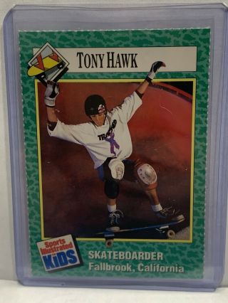 Sports Illustrated For Kids 152 Tony Hawk Skateboarder Fallbrook,  California