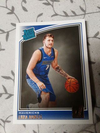 Luka Doncic Rated Rookie 177 2018 - 2019 Panini