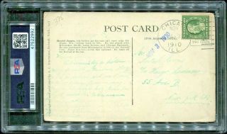 1907 Dietsche DAVID JONES Detroit Tigers Postcards PSA Authentic 2