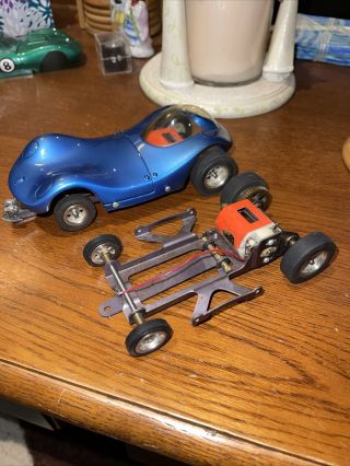 Vintage - Classic 1/24 Scale Slot Car,  With Extra Chassis In