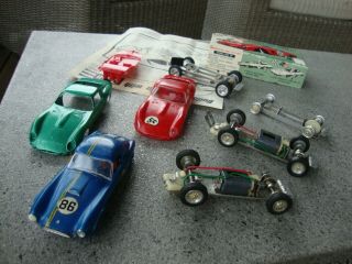 1/32 Vintage Slot Car Revell Body,  Chassis,  Motors And Not Sure Of Cobra Make
