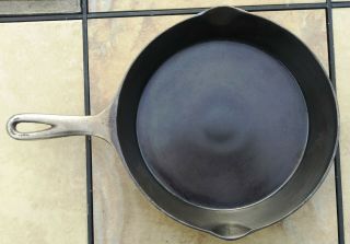 Antique NICKLE PLATED MARKED Oneta 8 Cast Iron Skillet ALL 2