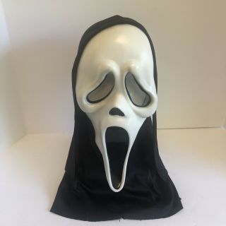Vtg Scream Mask Easter Unlimited Fun World 9206 Ghostface Halloween 2010 No Glow
