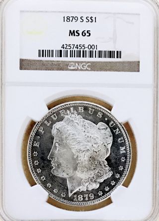 1879 S Morgan Dollar Ngc Ms65 Looks Ultra Proof Like Gorgeous Mirrors$nr 6064