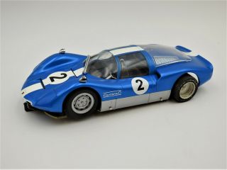 Rare Vintage 1960s Porsche Carrera 6 Mabuchi Slot Car 1/24th Scale