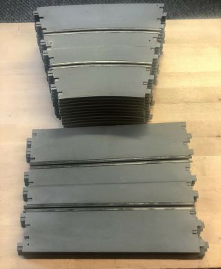 15 Vintage 1966 Revell 1/32 Slot Car Race Track 6 " Right & Left Curve Sections