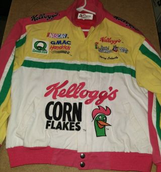 Vintage Terry Labonte Nascar Chase Authentics Kellogg’s Corn Flakes Racing Large