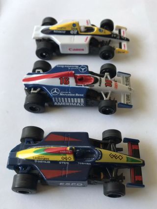 Afx Aurora Tomy Ho Slot Cars X 3 With G Plus Chassis