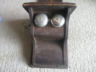 VINTAGE ANTIQUE STROMBERG CARLSON TELEPHONE WOOD WALL PARTS 2