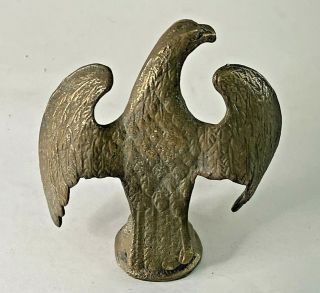 Antique Cast Bronze American Eagle Figure,  5.  25 "