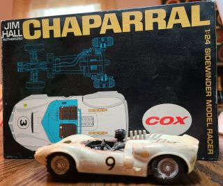 Vintage Jim Hall Chaparral 1 - 24 Scale Sidewinder Model Racing Car 14000 - 898 3
