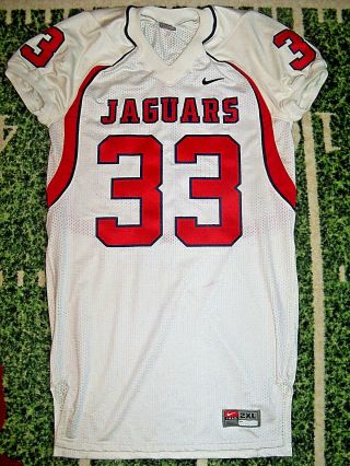 Vtg Nike South Alabama Jaguars Team Issued Or Game Worn Football Jersey Xxl