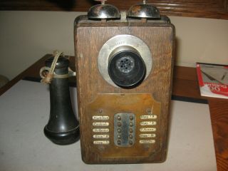 Antique Circa 1915 S.  H.  Couch Automatic Telephone Ten Station Intercom System