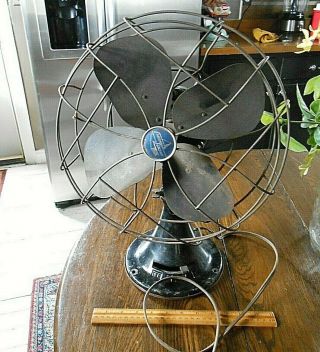 Antique Emerson Electric 4 Blade 12 " Fan 79646 - Ax Great
