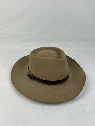Vintage Akubra Felt Hat Fedora Size 57