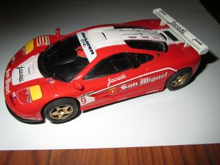 Ninco Mc Laren Gtr 1/32 Scale Slot Car San Miguel 9 Made In Spain No Box Excell