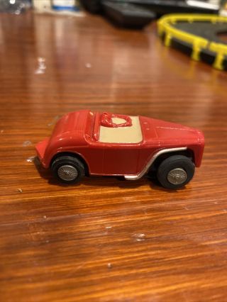 Vintage Tyco Ho Scale Red 1930 Ford Hot Rod Car S 640
