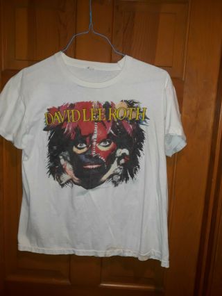 David Lee Roth Eat Em And Smile 1986 Shirt Vintage Van Halen Xl