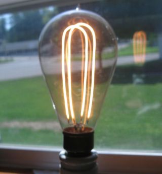 Antique Vintage Electric Light Bulb