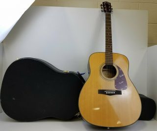 Vintage Fender Dg - 7 Acoustic Guitar W/case