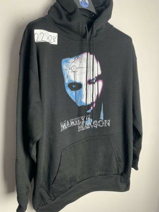 Vintage 90s Marilyn Manson Europe Tour Promo T Shirt Hoodie Tee