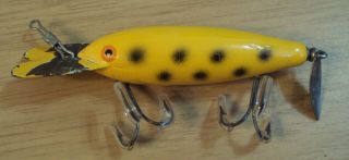 Vintage Ca 1950 Fishing Lure " Early Bomber Bait Co " Looboyle Special