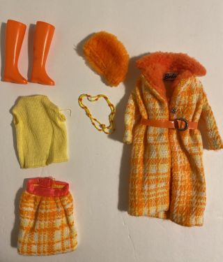 Vintage Barbie Clothes Outfit Made For Each Other 1969