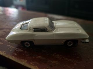 Early Vintage Aurora Slot Car.  1963 Split Window Chevy Corvette.  Missing Parts