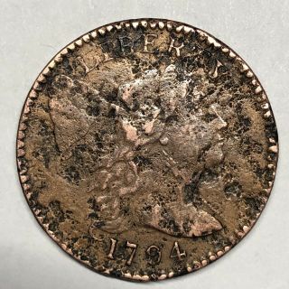 1794 S - 67 Liberty Cap Large Cent,  Head Of ‘95,  R3,  Strong Date & Detail