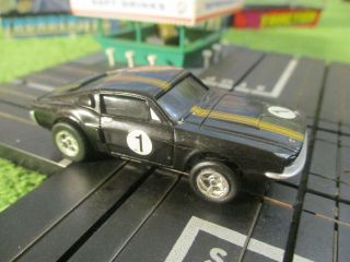 Ford Mustang Aw Afx T Jet Race Track Set Slot Car