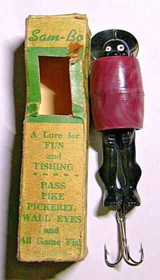 Vintage SAMBO The Gloom Killer Fishing Lure w/ Box 3