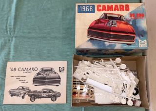 Mpc 1968 Camaro Model Kit 1:25 1968 Box