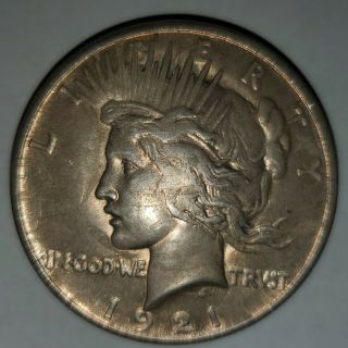 1921 Peace Dollar - 100th Anniversary Of The Last Silver Dollar For Circulation